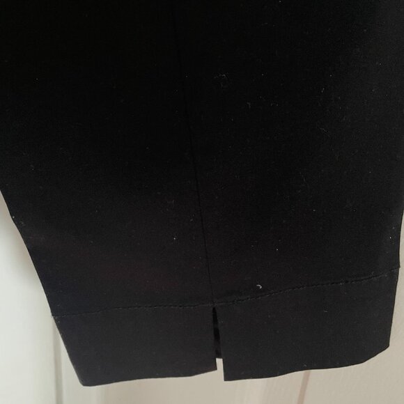 Black Wide-leg Capri Pants - BRAND NEW WITH TAGS - Picture 8 of 12